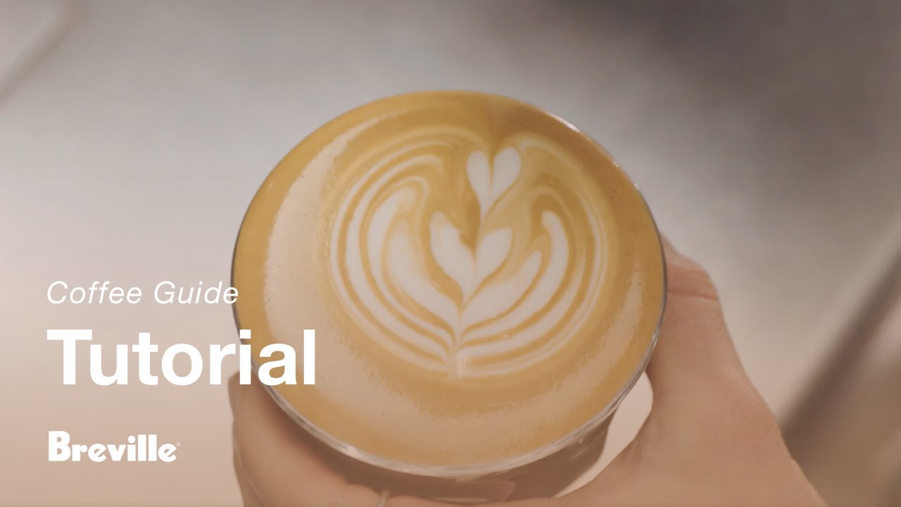 How to create latte art: the tulip & rosetta