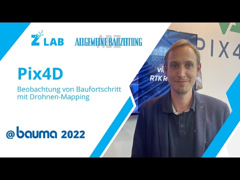 Baustelle Zukunft. Pix4D – Beobachtung von Baufortschritt mit Drohnen-Mapping