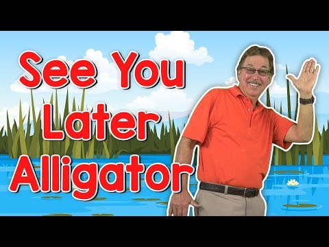 See You Later Alligator | End of the Day Song for Kids | Jack Hartmann