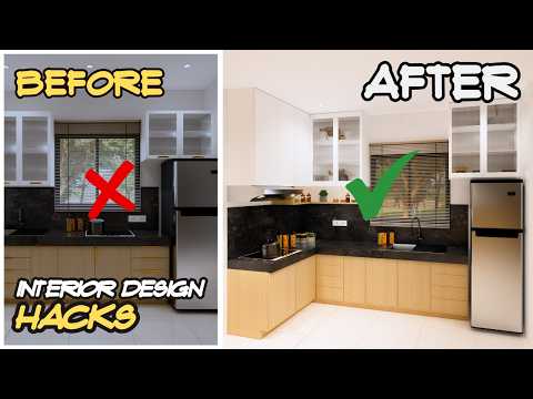 20 HACKS to Make Any SMALL Kitchen Look BIGGER