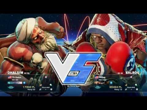TS-Sabin ( Dhalsim ) VS PR_Blarog ( Balrog ) HD 1080p 60fps - Street Fighter 5