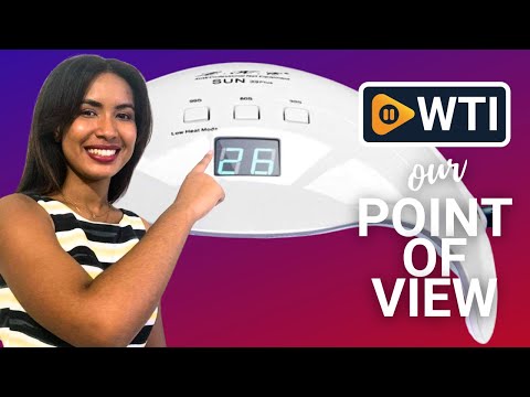 Nail Lamp LED 48w Nail Dryer Lamp 3 Timed Mode with Automatic Sensing Nail Lamp for Nails Drying Builder Gel Nail Dryers - WTI product video review