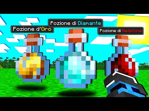MINECRAFT MA TUTTI I MINERALI SONO POZIONI - ITA