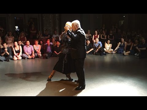  Nito Garcia  and  Elba Garcia  are  dancing  at  Antwerpen Tango Festival  in  2016