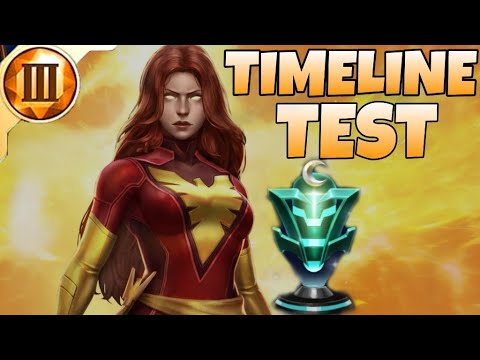 Lvl 70 *JEAN GREY*  TIMELINE BATTLE TEST | CTP OF REGEN | MARVEL FUTURE FIGHT | MFF