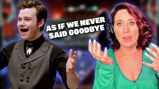 Vocal Coach Reacts As If We Never Said Goodbye - Glee | WOW! He was…