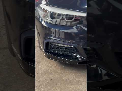 Bmw g30 install front splitter 💪