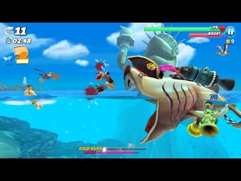 Eat as many things in Bay Special Map (3 min) Live Contest - Hungry Shark World