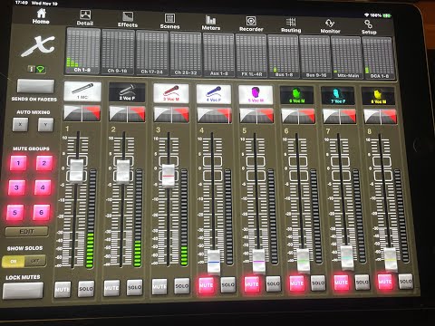 How to use the Behringer X32 Rack - Input Gain - Video 14