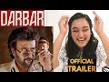 DARBAR Official Trailer REACTION | Tamil | Rajinikanth | What A Bad Cop 😈