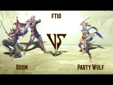 Boom (Yoshimitsu, Raphael) VS Party Wolf (Cassandra) - FT10 (08.09.2020)