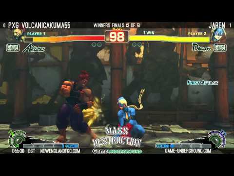 GMD22 USF4 WF PxG VolcanicAkuma55(Akuma,Poison) Vs. Jaren(Decapre)