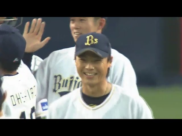 【9回表】大量リードにも守られてバファローズ・山崎福が自身初の完封勝利!! 2017/7/10 Bs-F