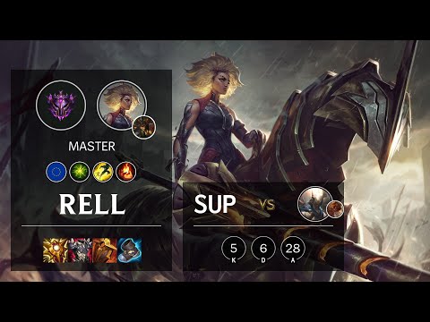 Rell Support vs Pantheon - EUW Master Patch 11.17