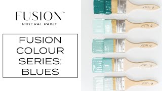 What's the Difference Colour Series Part 2. Fusion Mineral Paint Blues