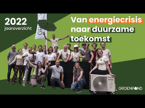 Groenpand jaaroverzicht - 2022 - Van Energiecrisis naar Duurzame Toekomst
