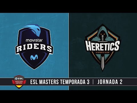 CS:GO - Movistar Riders vs. Team Heretics [Overpass] ESL Masters CS:GO T3 - Jornada #2