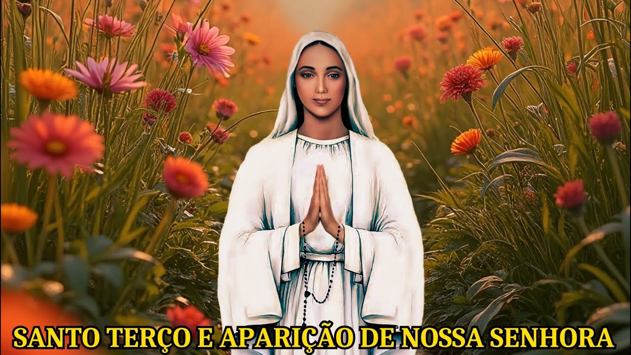 Santo Terço e aparição de Nossa Senhora
