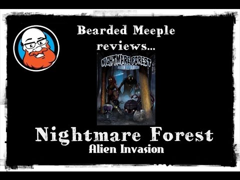 Bearded Meeple reviews Nightmare Forest: Alien Invasion
