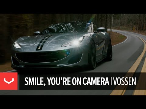 Smile, you're on camera | Ferrari Portofino | Vossen HF-2 | Butler Tire