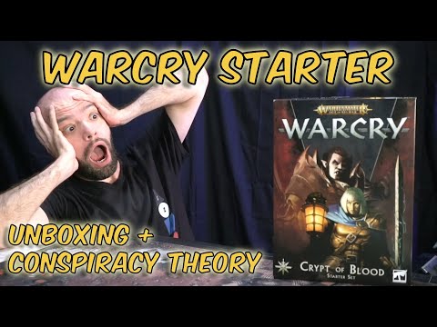 Warcry Starter Set Unboxing - Crypt of Blood
