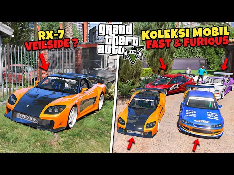 WOW! Aku Berhasil Koleksi Semua Mobil Fast & Furious Terlangka Terkeren di GTA 5 MOD