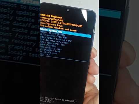 How to make a hard reset on Samsung Galaxy A06 #smartphone #hardreset