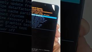 How to make a hard reset on Samsung Galaxy A06 #smartphone #hardreset