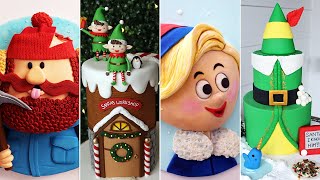 Classic Christmas Cake Decorating Ideas For The Holiday Season! Christmas Cake Compilation 2023