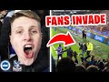COMPLETE CHAOS At Brighton vs Crystal Palace! *Pitch Invasions* - AwayDays