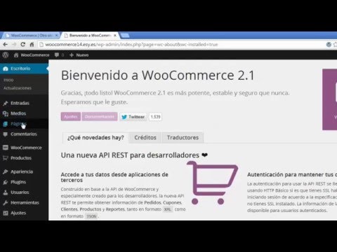 Como crear una tienda online con Wordpress