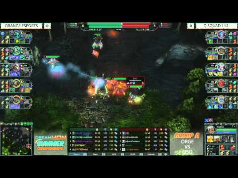 DreamHoN Summer Championships Group A  - ORGE vs QsQ112 game 1