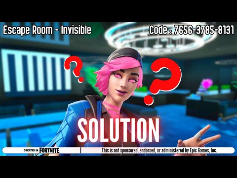SOLUTION ESCAPE ROOM - INVISIBLE / ITS NETOH (Code : 7656-3785-8131)