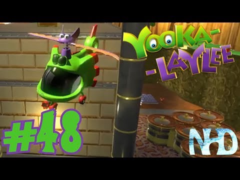 Let's Play Yooka-Laylee (pt48) Capital Cashino - Apache Helicopter Transformation