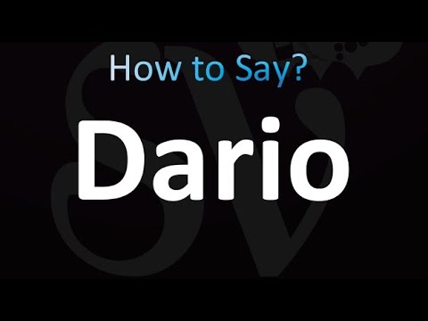 How to Pronounce Dario (correctly!)