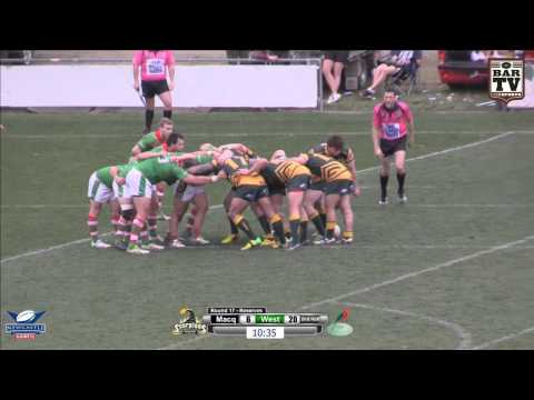 2014 Real NRL Round 17 Reserve Grade Highlights - Macquarie v West