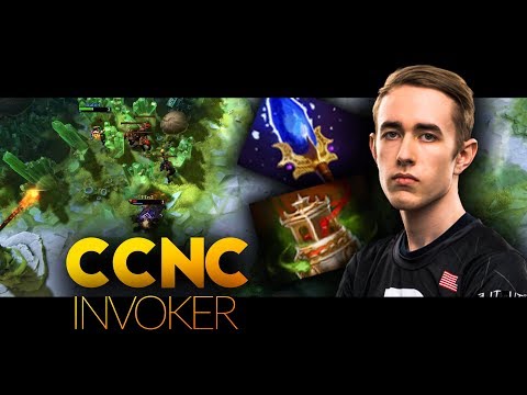 CCNC Invoker Dota 2 - WEX QUAS Build Rank 9 VS Rank 6 Zai Earthshaker Dota 2 7.18