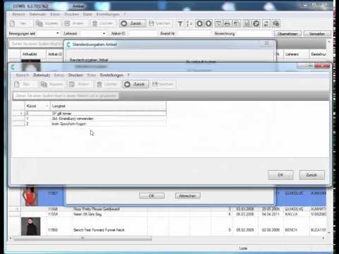 Verbesserte Anzeige des Gültikeitszeitraumes eines Sonderpreises  / DdD COWIS – Warenwirtschaft
