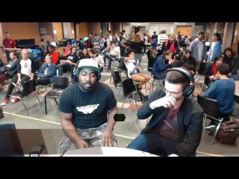 Smash at York 12 - Sushi (Falcon) vs LGS EMG Blacktwins (Cloud) - SSB4 WR2