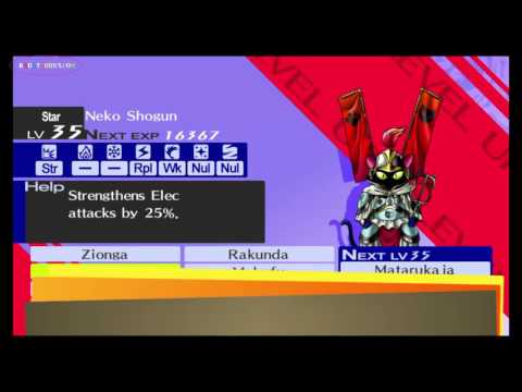 Persona 4 Golden  - 184 Empress 5 Neko Shogun with Bufula