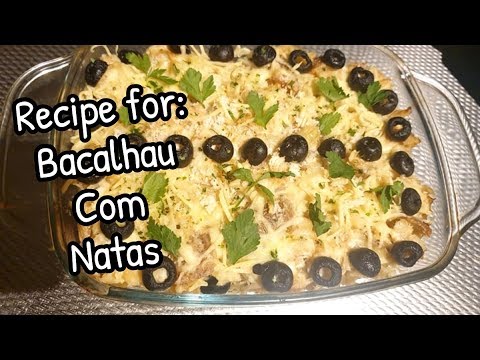 Cooking | Recipe Bacalhau Com Natas (Step By Step)