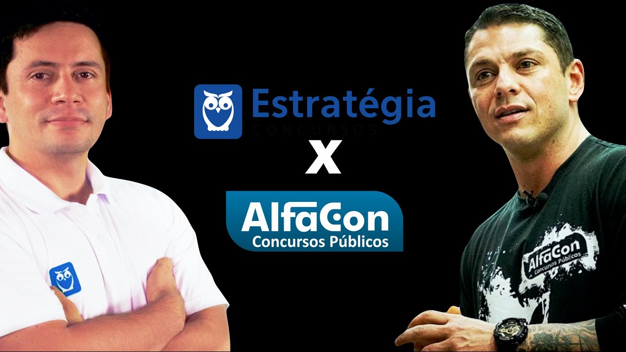 ALFACON ou ESTRATÉGIA CONCURSOS, Qual o melhor Curso Preparatório para Iniciantes ?