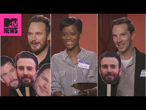 👊  'Avengers: Infinity War' Cast Plays ‘Know Your Chris’ 😂  | MTV News