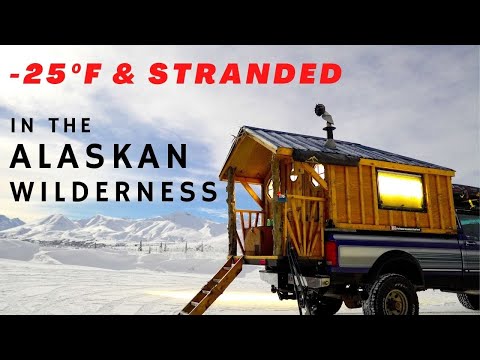 STRANDED deep in the ALASKA Wilderness in -25 F  | The Nugget Creek Epic - Truck House Life