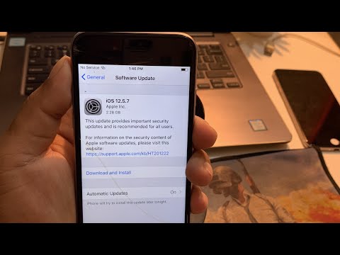 No Computer Install Update iOS 12.5.7 On iPhone 6/6s/6 Plus