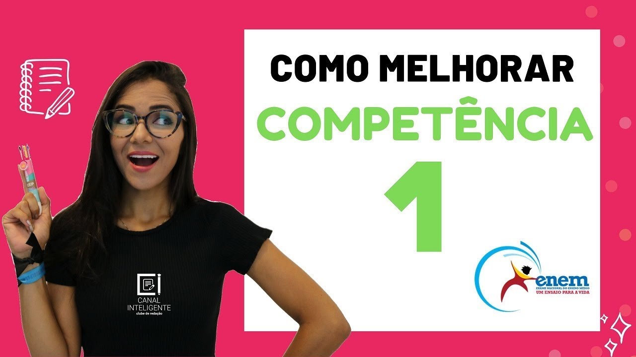 REDAÇÃO: Ortografia, pontuação e + como garantir 200 na COMPETÊNCIA 1 do ENEM