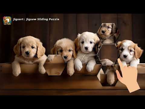 Jigsort: Jigsaw Sliding Puzzle Video