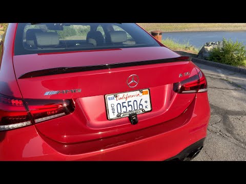 A35 AMG Exhaust Noise   Rode Wireless Go Test