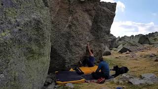 Video thumbnail de Liquid sun, 6c. Hoyamoros