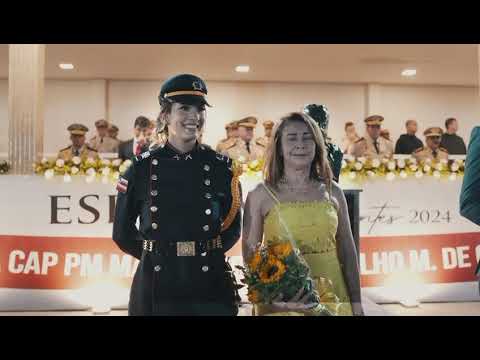 Solenidade Espadim Tiradentes CFO PMBA 2024 - Turma Cap PM Grec